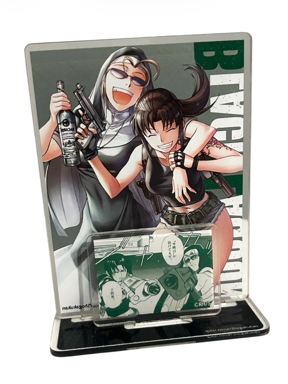 Black Lagoon Anime/Manga Eda + Revy Mini Acrylic Diorama Stand